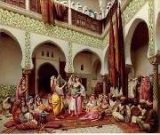 unknow artist, Arab or Arabic people and life. Orientalism oil paintings 137